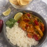 Thai red chicken curry