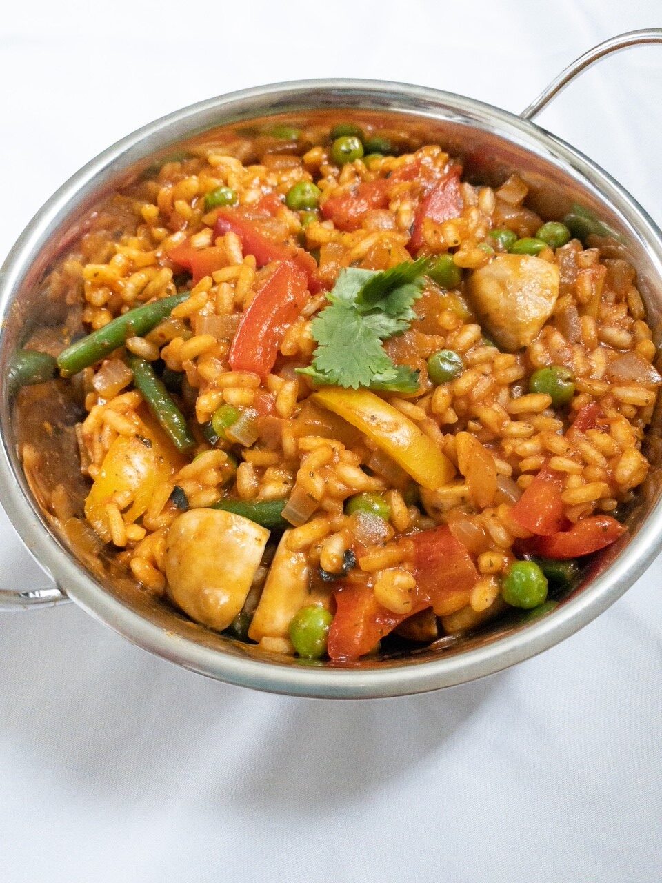 vegetable paella