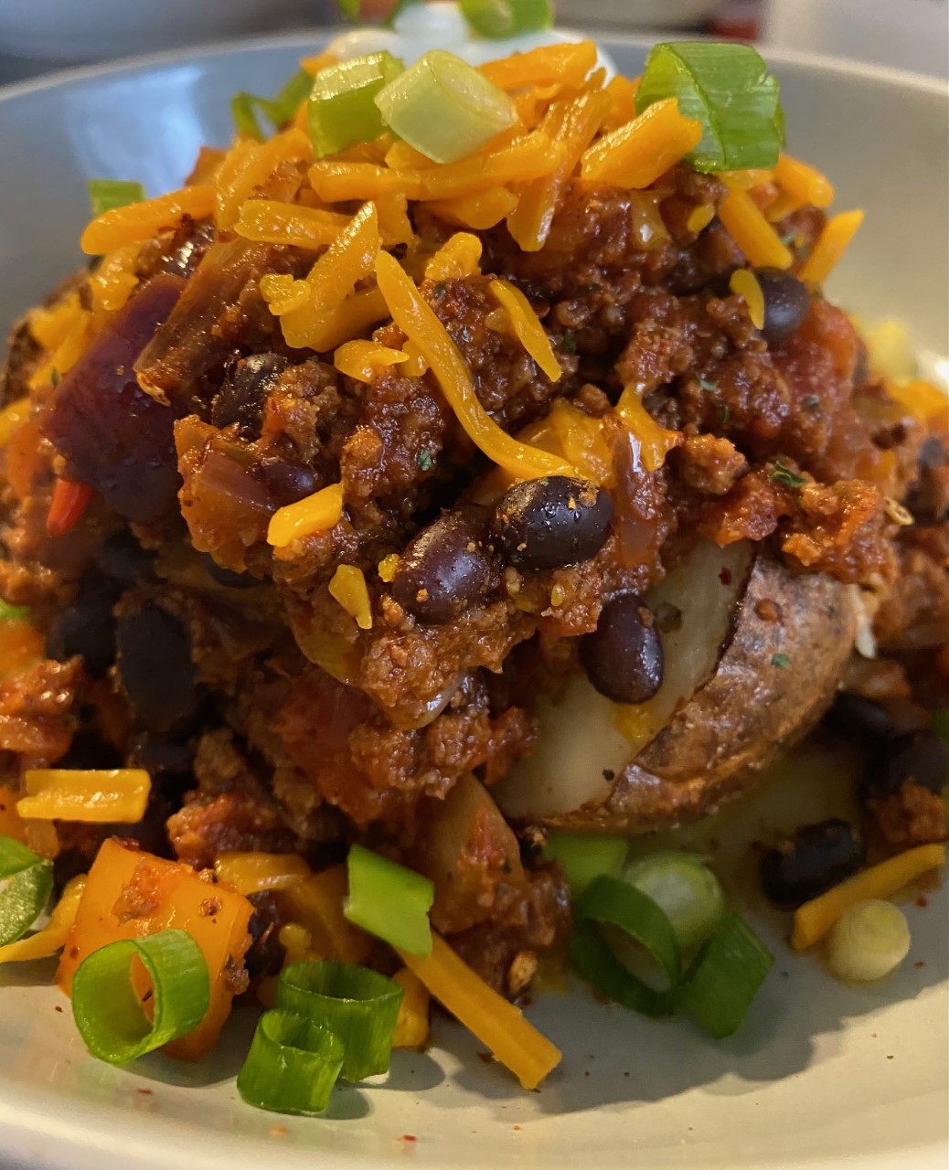 chilli jacket potato