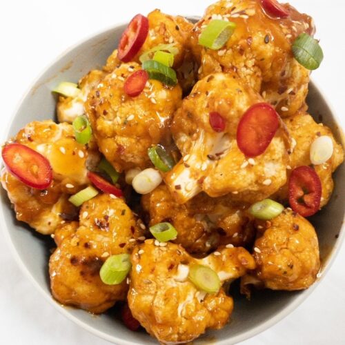 sesame cauliflower