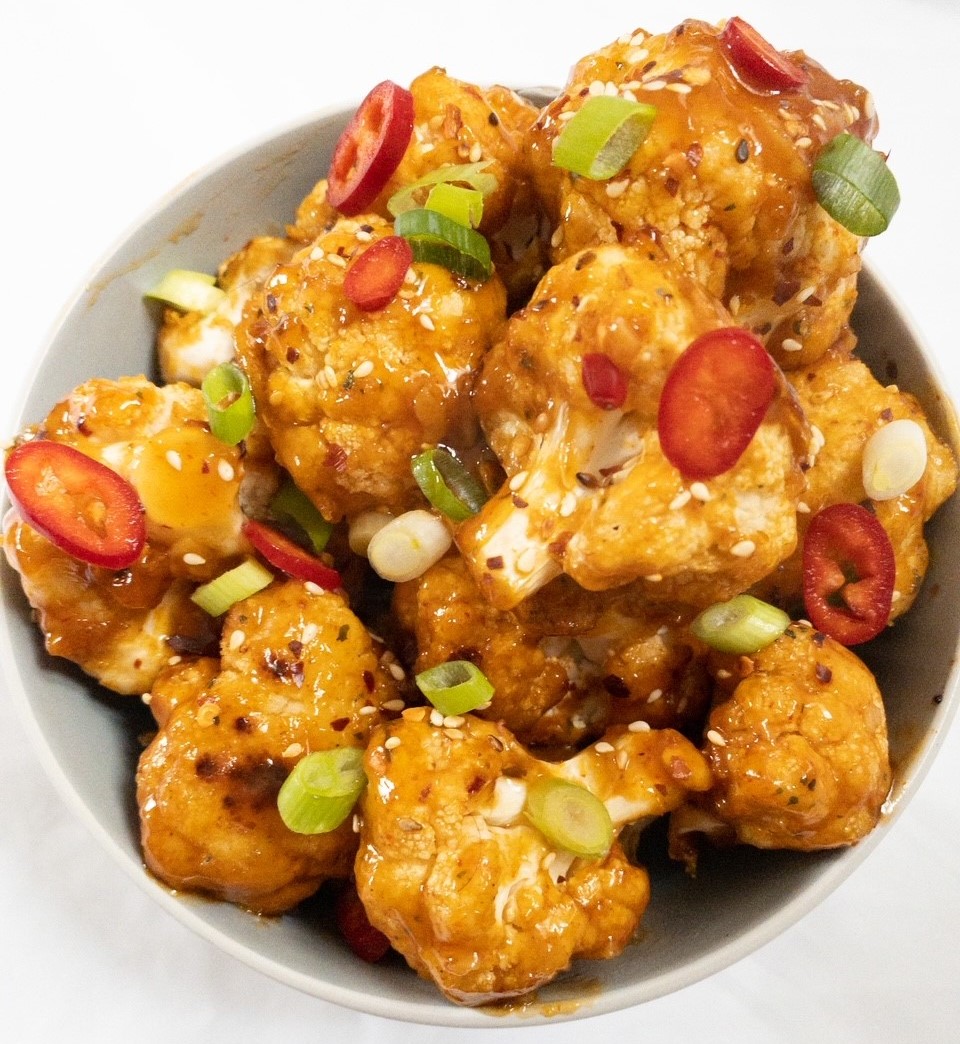 sesame cauliflower