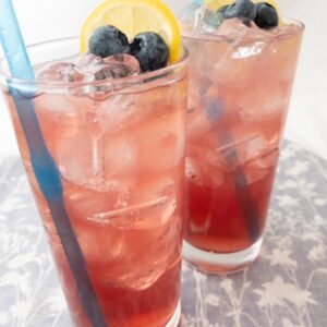 blueberry mocktail