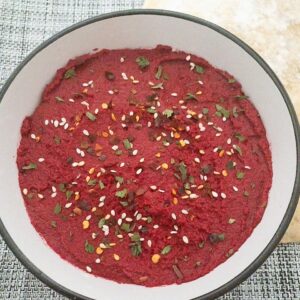 beetroot houmous