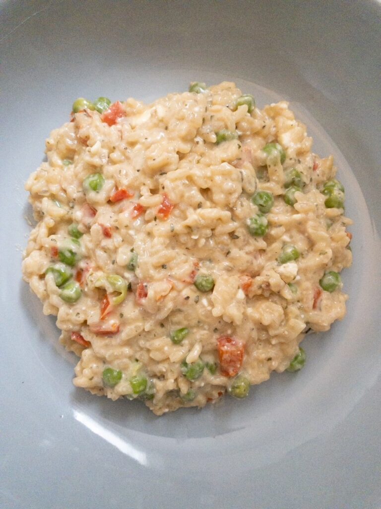 feta risotto