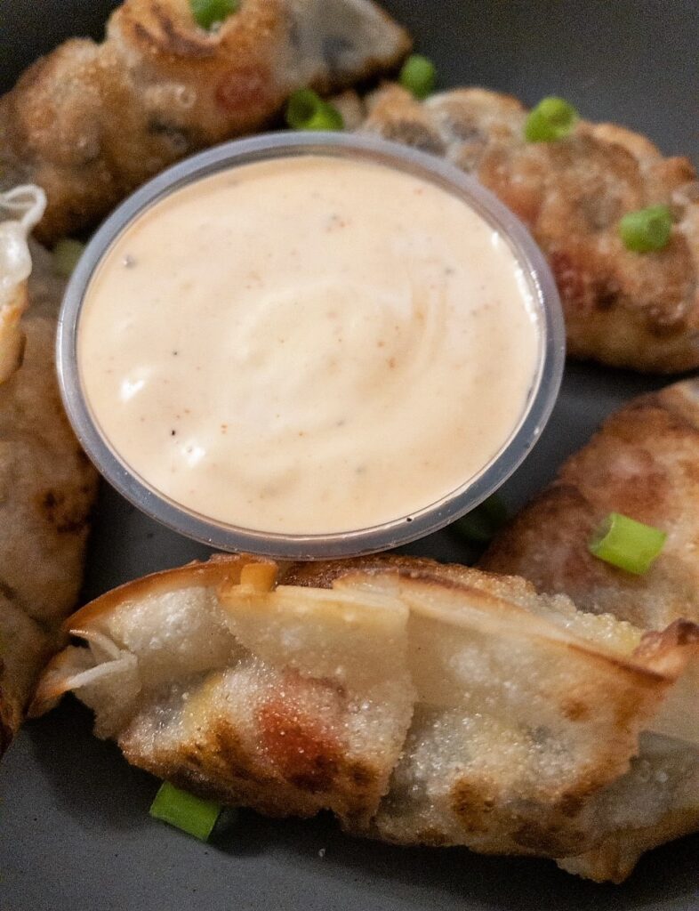 vegan gyozas