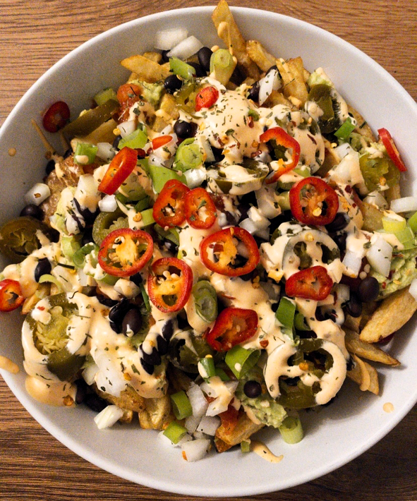 vegan mexican fries