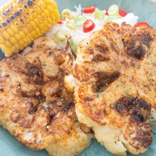 spicy cauliflower steaks