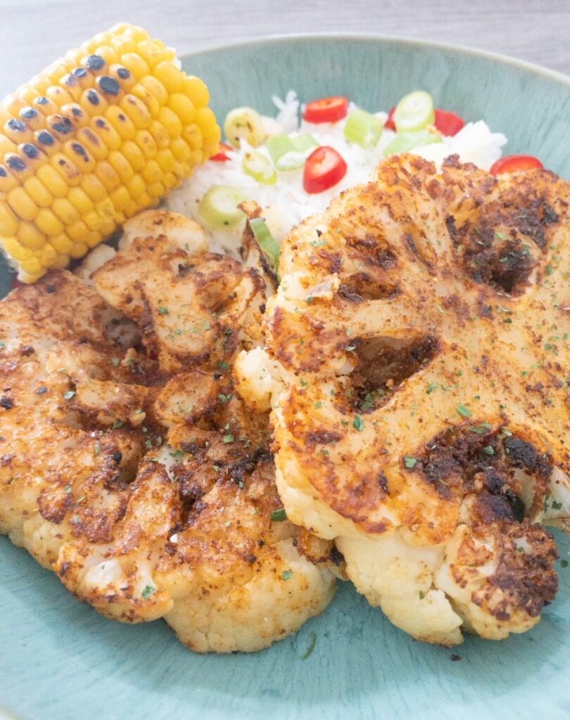 spicy cauliflower steaks