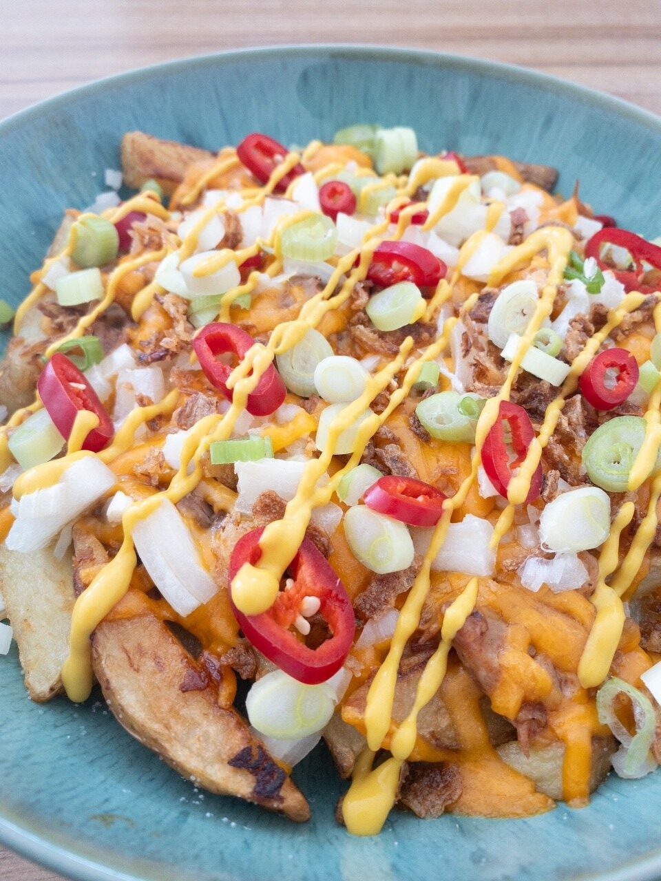 pulled pork loaded fries