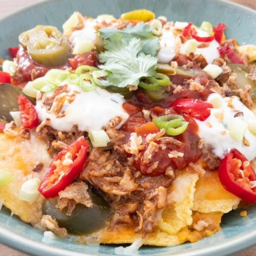 pulled pork nachos