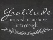 gratitude