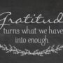 gratitude