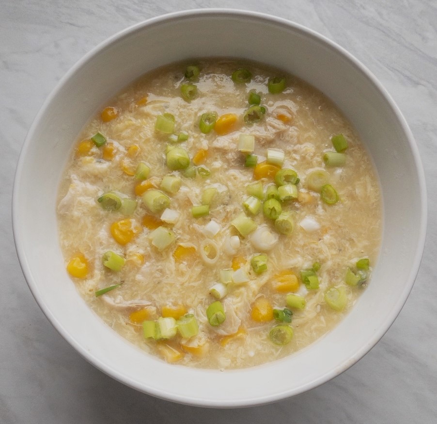 chicken and sweetcorn soup