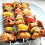 Mexican chicken skewers