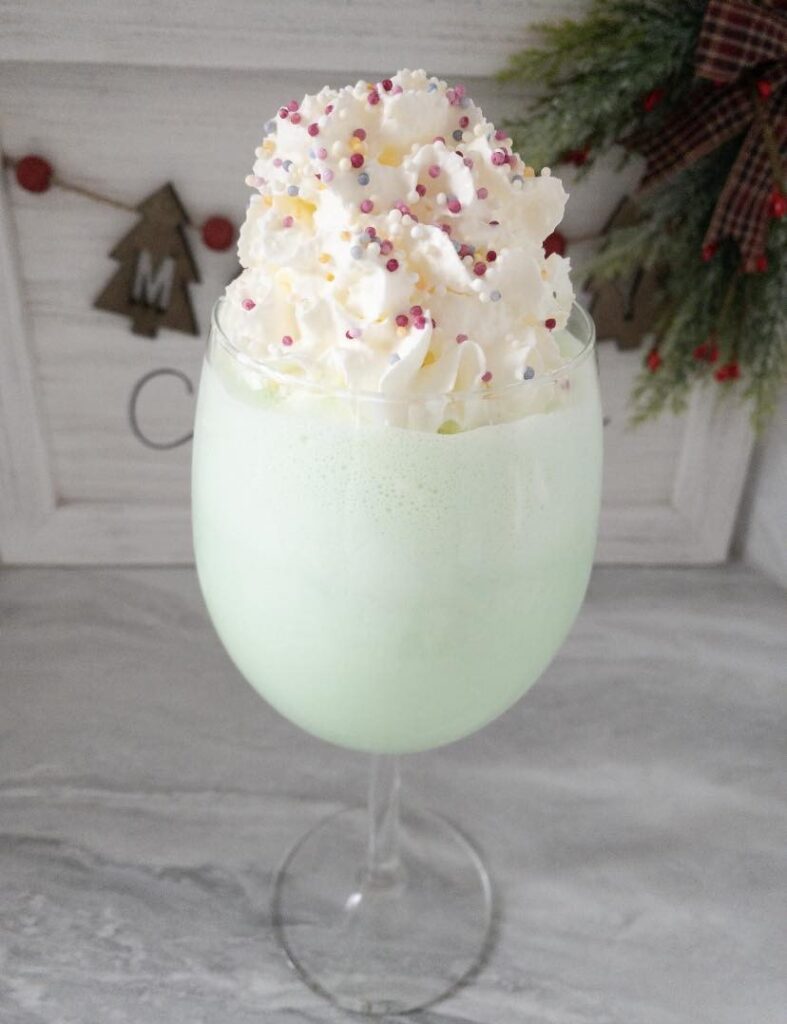 Grinch cocktail