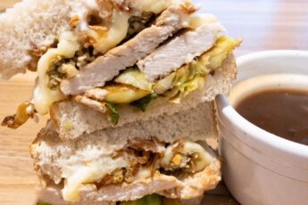 Christmas turkey sandwich