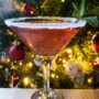 Christmas cocktail cranberry