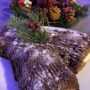 Christmas yule log