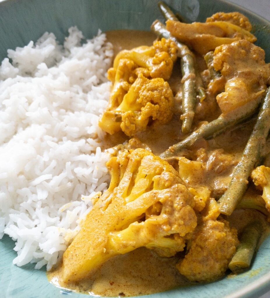 cauliflower korma