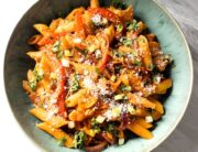 chicken fajita pasta