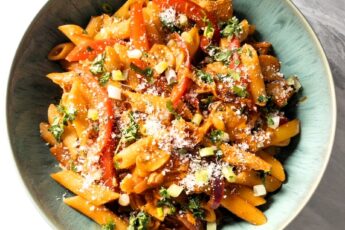 chicken fajita pasta