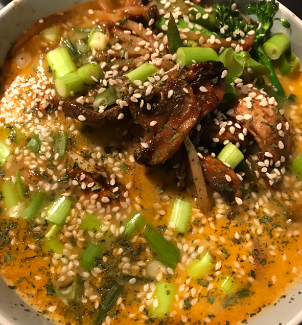 mushroom and broccoli soup