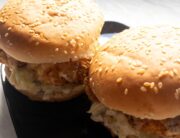 crispy chicken burger