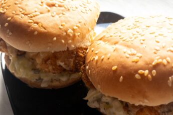 crispy chicken burger