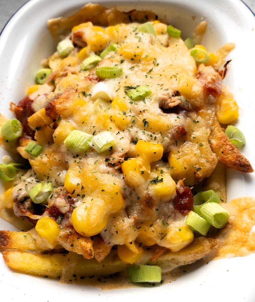 loaded tuna fries
