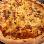 tuna and sweetcorn pizza