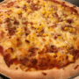 tuna and sweetcorn pizza