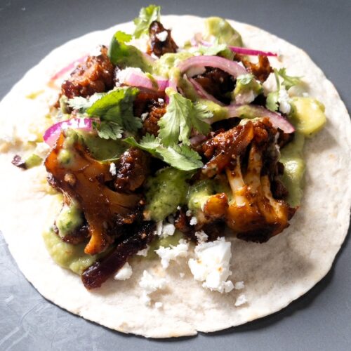 cauliflower tacos