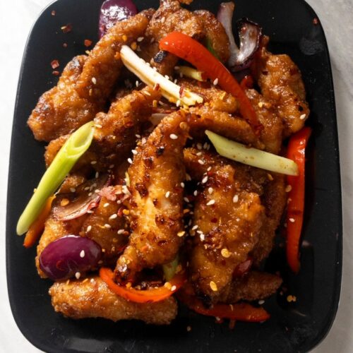 crispy Chinese chicken